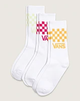 Classic Checkerboard Crew Socks