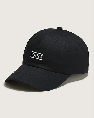 Half Box Curved Bill Jockey Hat