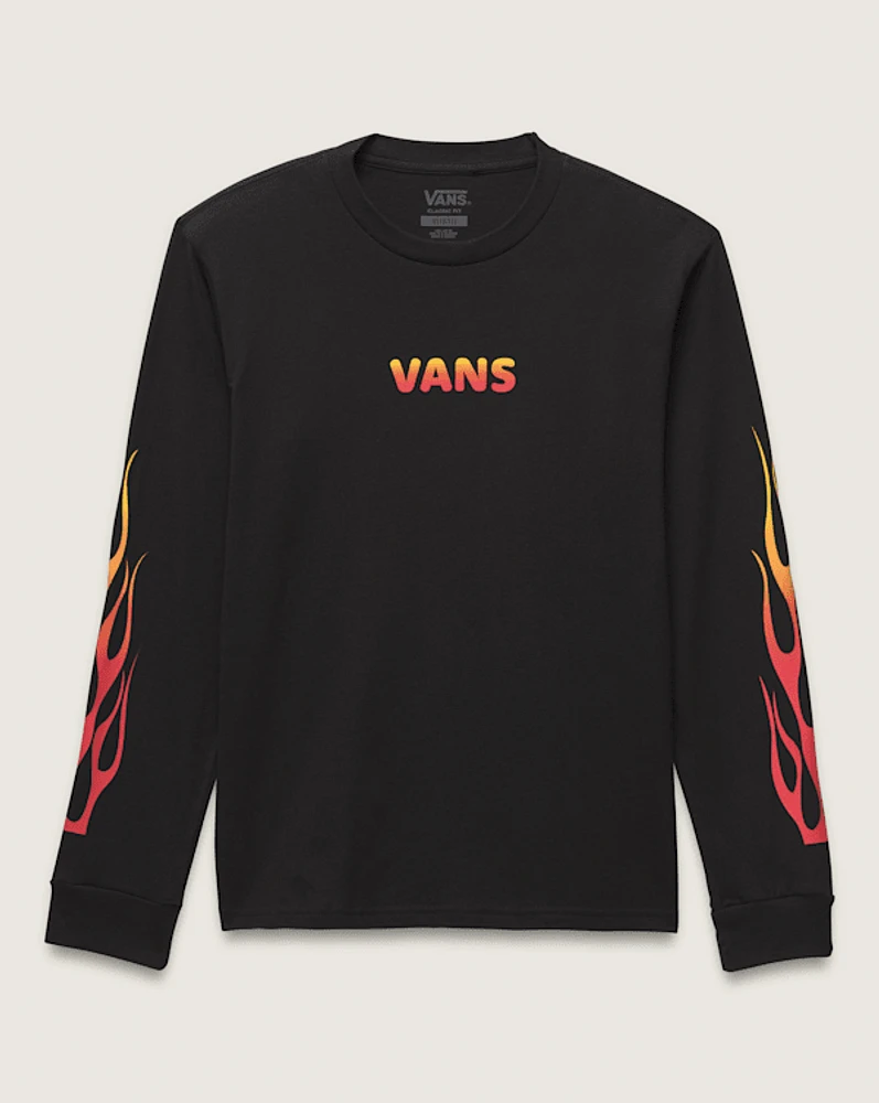 Kids Flame Thrower Long Sleeve T-Shirt