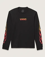 Kids Flame Thrower Long Sleeve T-Shirt