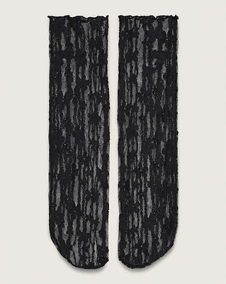 Lacy Half Crew Socks