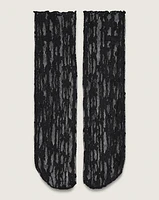 Lacy Half Crew Socks
