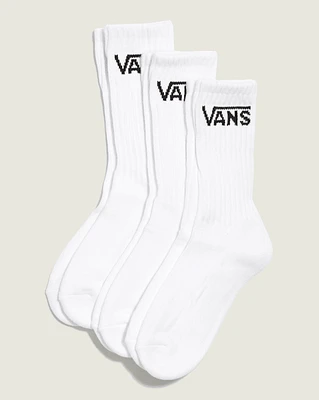 Kids Classic Crew Socks 3-Pack