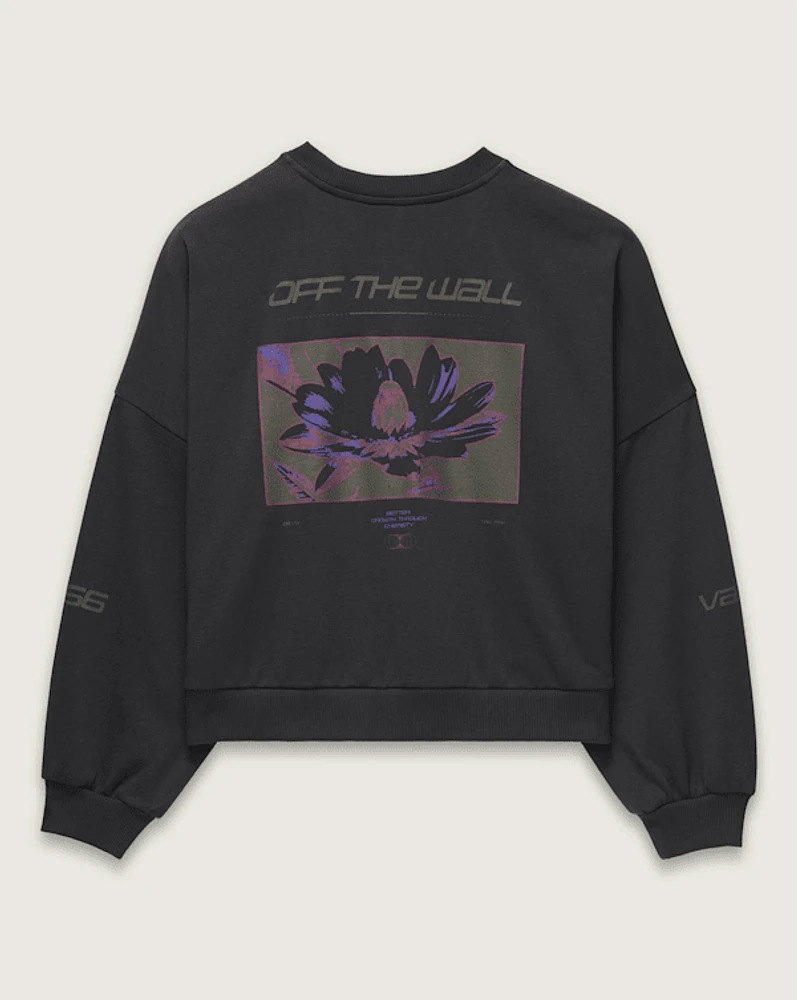 Blossom Loose Crew Sweatshirt