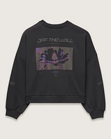 Blossom Loose Crew Sweatshirt