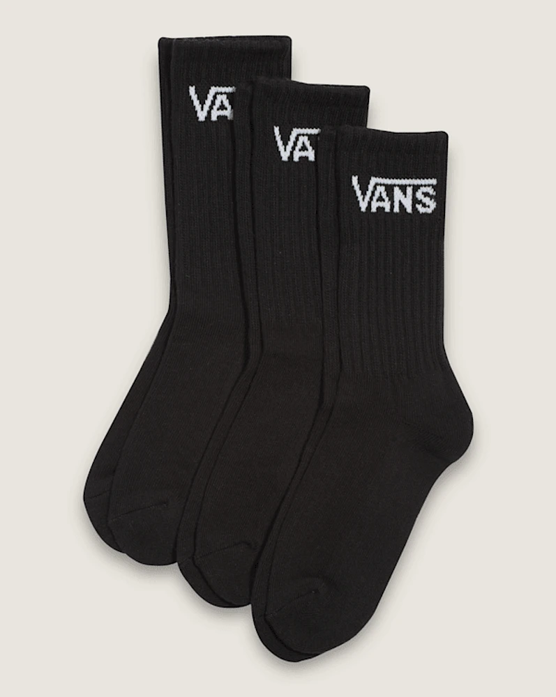 Kids Classic Crew Socks 3-Pack