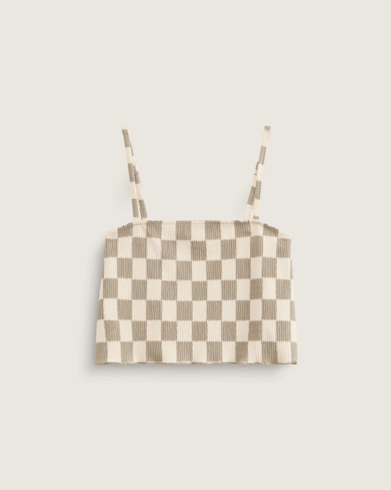 Wren Checkerboard Cami Top