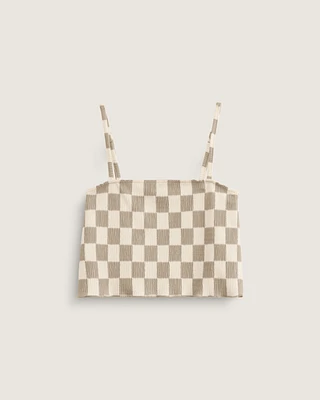 Wren Checkerboard Cami Top