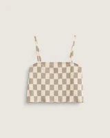 Wren Checkerboard Cami Top