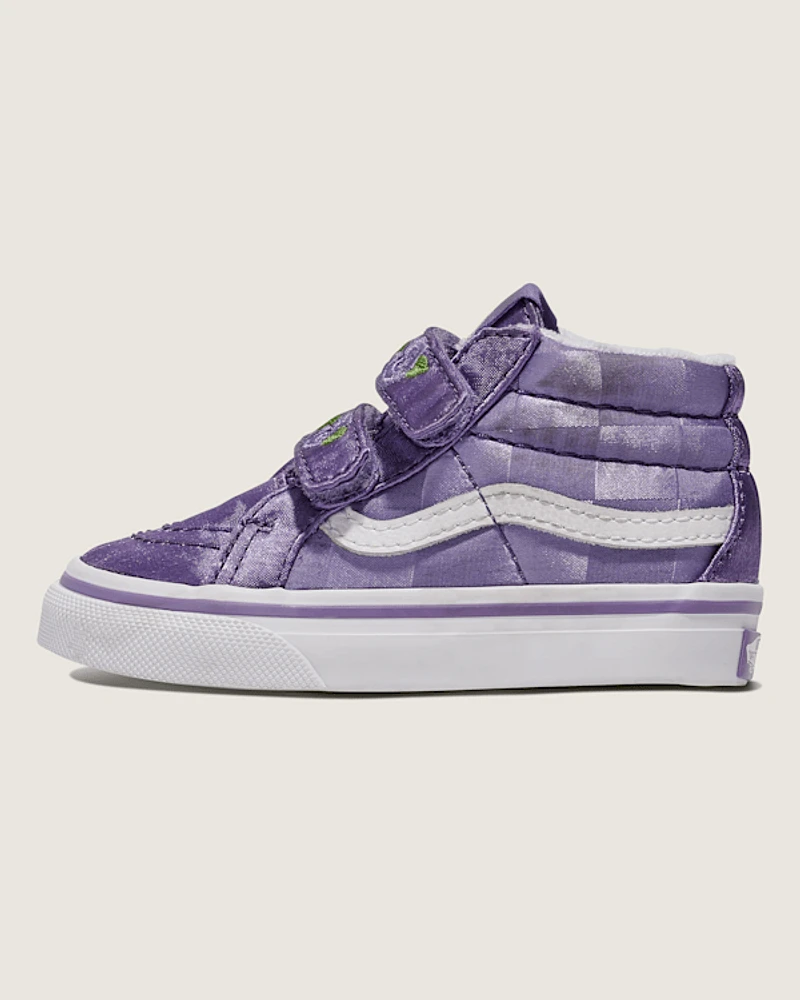 Toddler Sk8-Mid Reissue V Satin Shoe