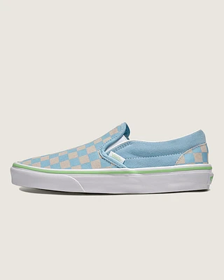Classic Slip-On Suede Checkerboard Shoe