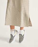 Classic Slip-On Stackform Checkerboard Shoe