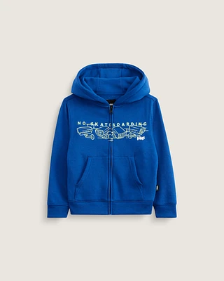 Little Kids Night Watchers Full Zip Hoodie