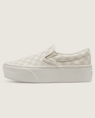 Classic Slip-On Checkerboard Stackform Shoe