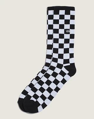 Checkerboard Crew Socks