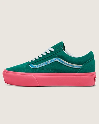 Customs Old Skool Platform Suede Shoe