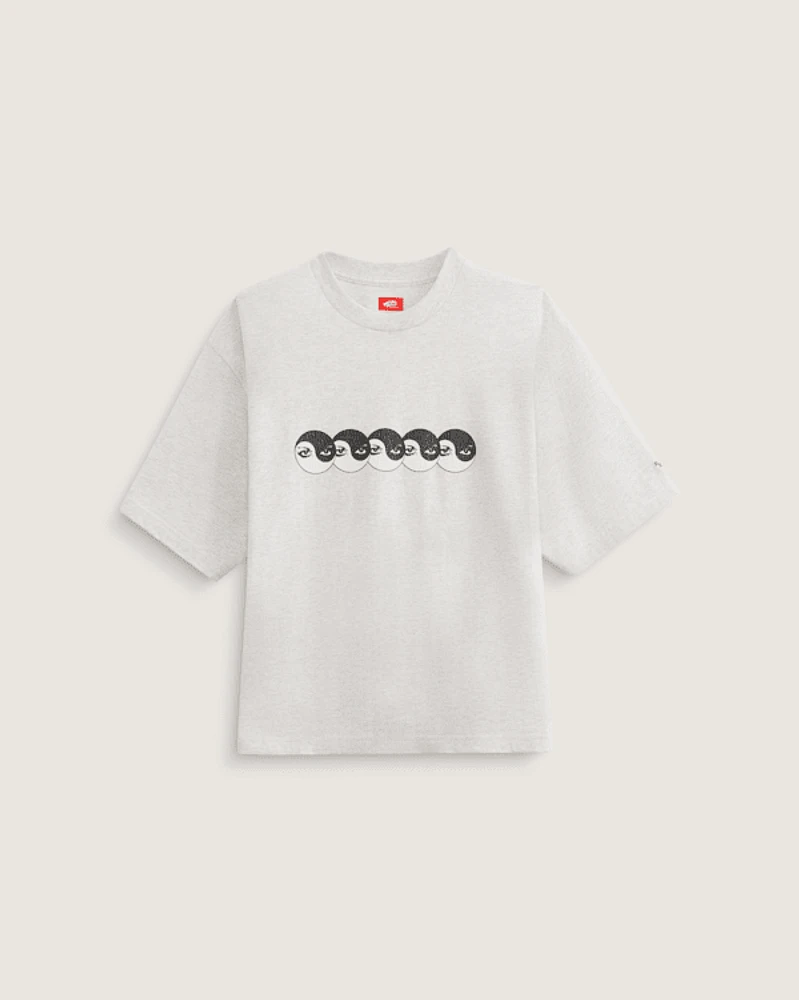 Skate Ying Yang Eyes T-Shirt