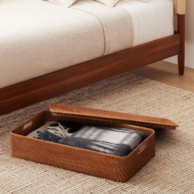 Modern Weave Underbed Baskets | West Elm