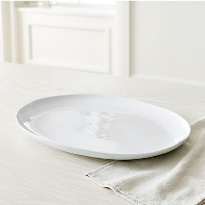Organic Porcelain Serving Platters | West Elm