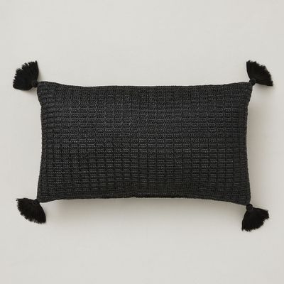 Faux Jute Indoor/Outdoor Pillow | West Elm