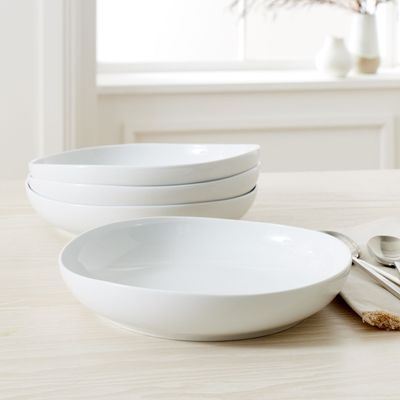 Organic Porcelain Dinner Bowl Sets | West Elm