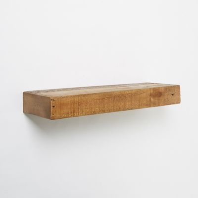 Emmerson® Reclaimed Wood Floating Wall Shelves (24"–48") | West Elm