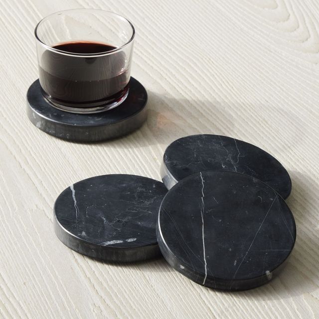 Wood & Resin Coasters (Set of 4)