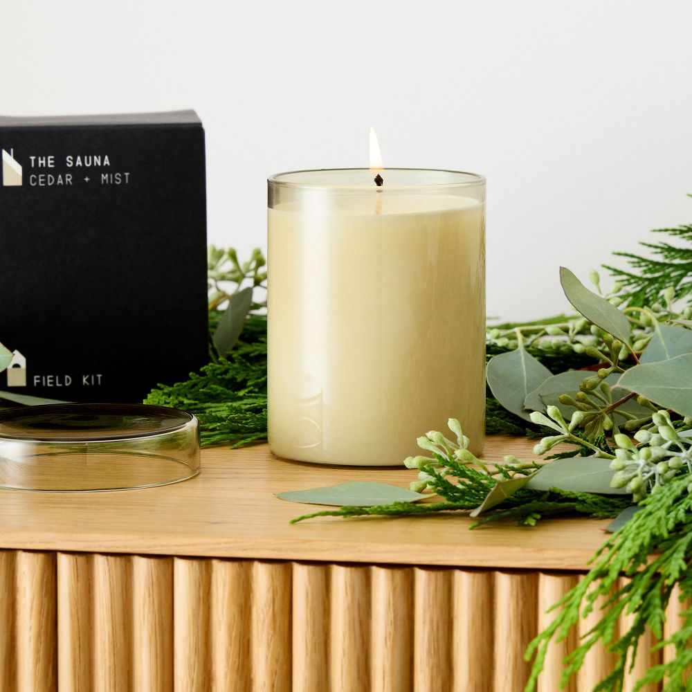 West Elm Field Kit - The Sauna Candle | West Elm | The Summit