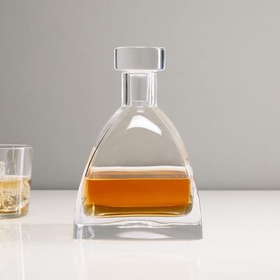 Crystal Glass Whiskey Decanter | West Elm