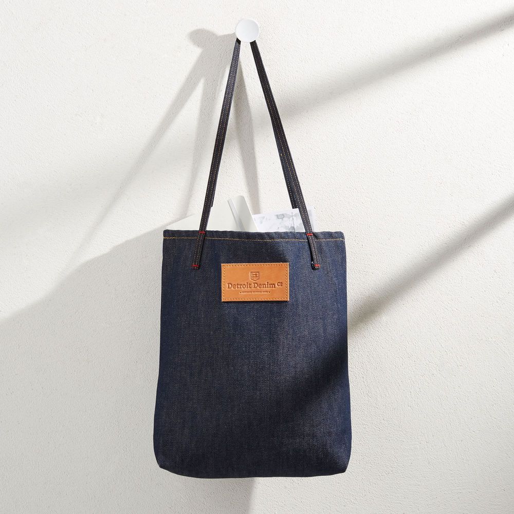 large Essential denim tote bag