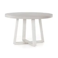 Malfa Outdoor Round Dining Table (32" - 48") | West Elm
