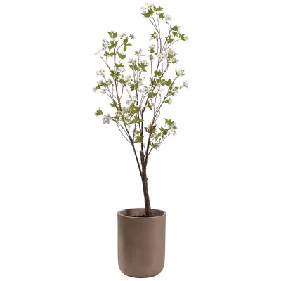 Faux Potted Blossom Tree w/ Planter | West Elm