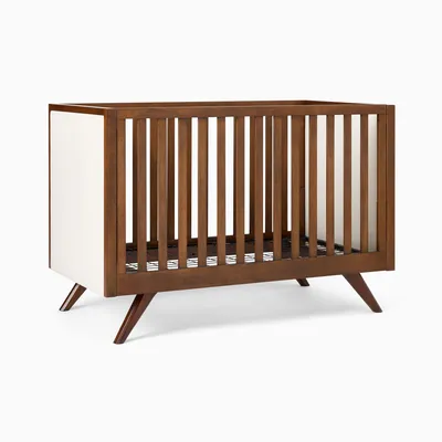 Wright Upholstered Convertible Crib - Clearance | West Elm