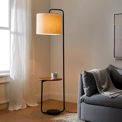 Industrial Shelf Floor Lamp (68") | West Elm