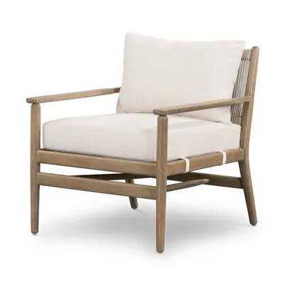 Rope Back Outdoor Chair | West Elm