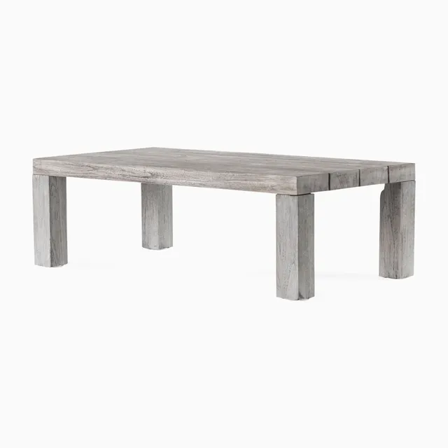 Pebble Indoor/Outdoor Oval Coffee Table