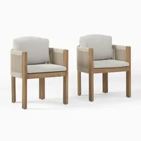 Porto Outdoor Dining Chairs | West Elm