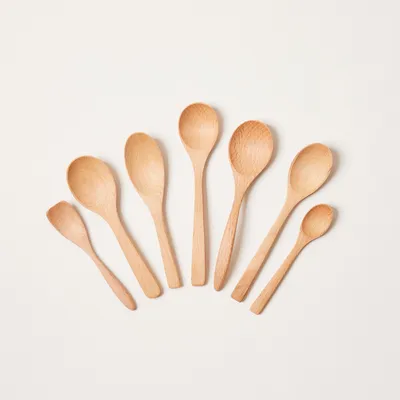 Farmhouse Pottery Essential Kitchen Little Spoons (Set of 7) | West Elm