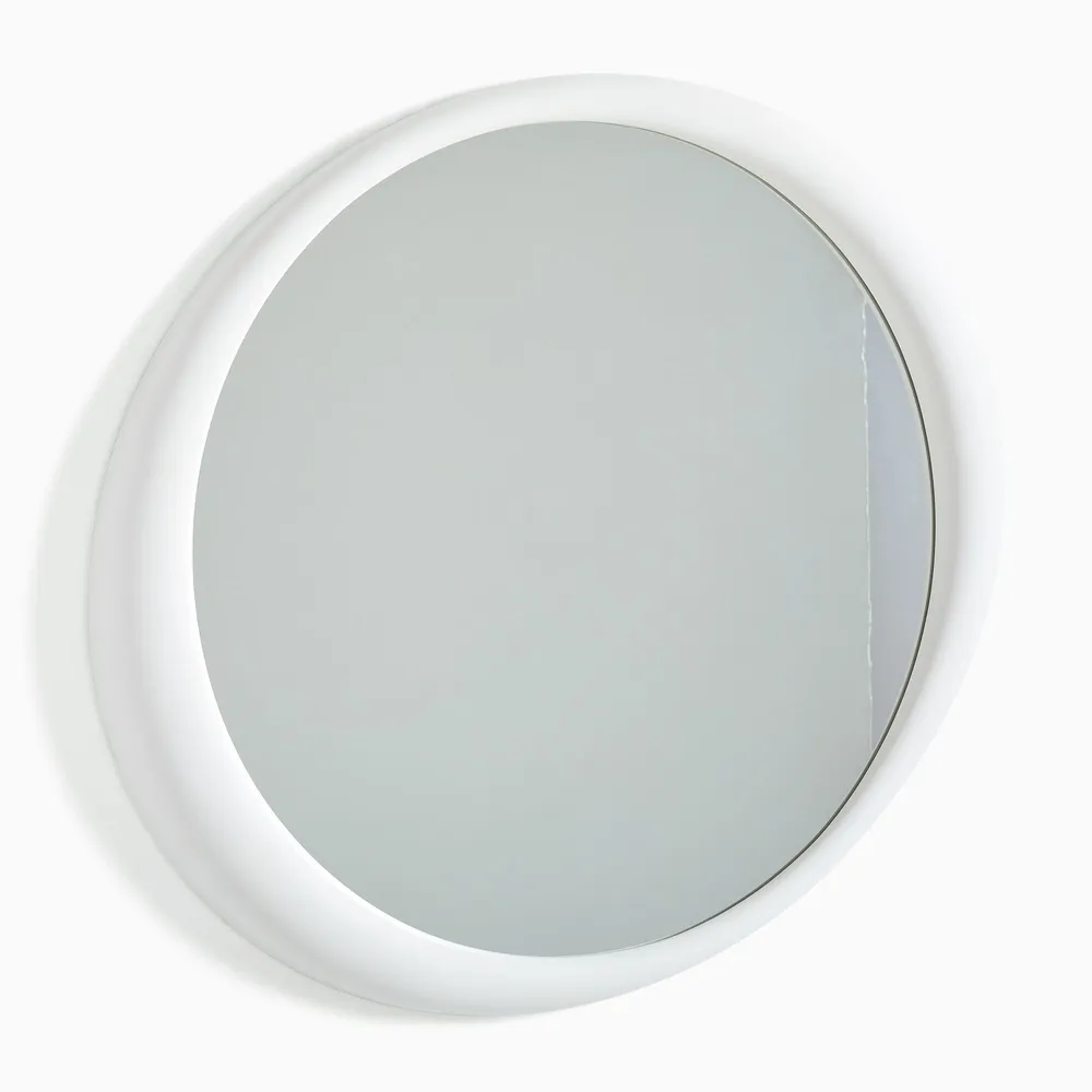 Pure Plaster Wall Mirror - 40" | West Elm