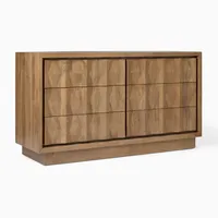 Carved Pattern 6-Drawer Dresser (62") | West Elm