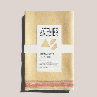 Atelier Saucier Santa Fe Linen Napkin (Set of 4) | West Elm