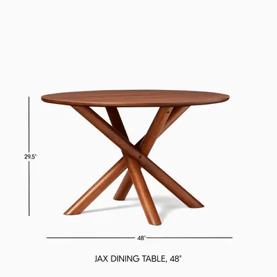 Jax Round Dining Table (48", 60") | West Elm