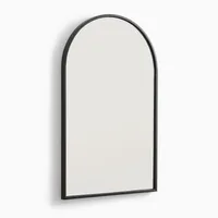 Metal Framed Large Arch Wall Mirror - 24"W x 40"H | West Elm