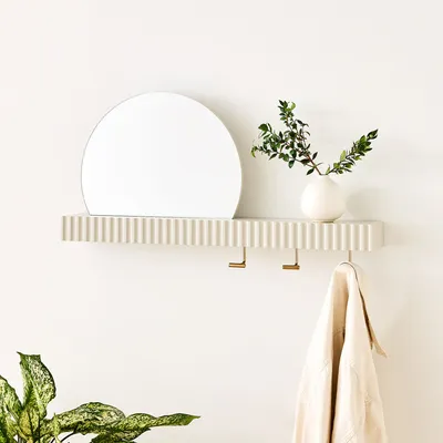 Quinn All-In-One Entryway Wall Storage (18–28") | West Elm