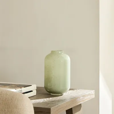 Mari Glass Vases - Celadon | West Elm