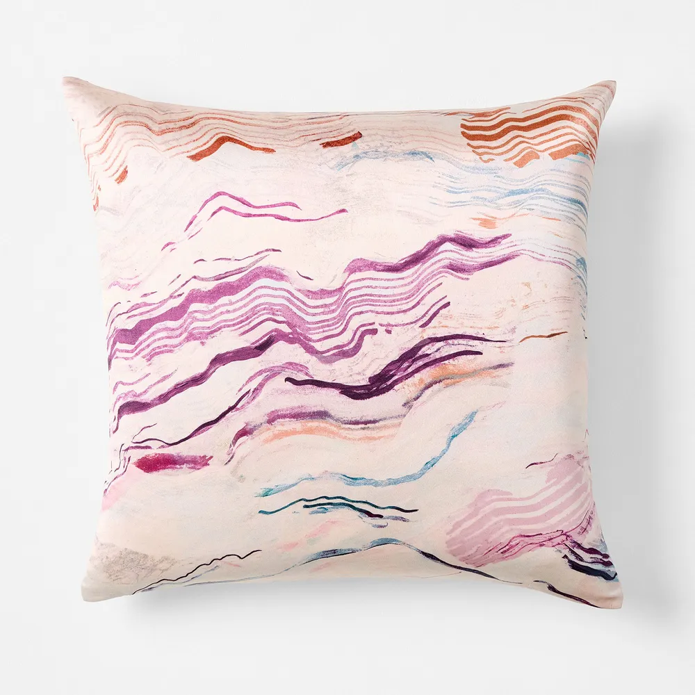 Painted Lines Pillow Cover | West Elm