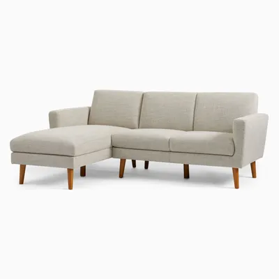 Oliver 2 Piece Chaise Sectional | Sofa With West Elm