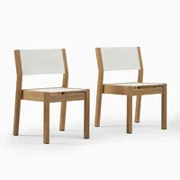 Portside Outdoor Stacking Dining Chair (Set of 2) | West Elm