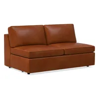 Build Your Own - Harris Leather Sectional | West Elm