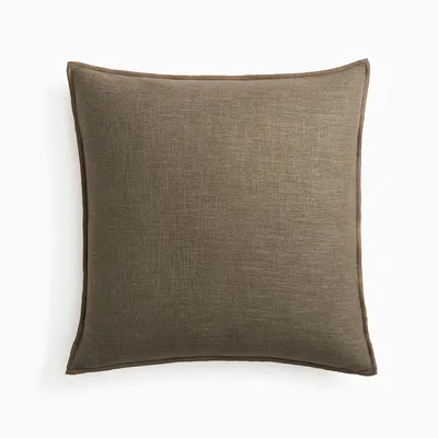 Linen Knit Pillow Cover & Throw Set | West Elm